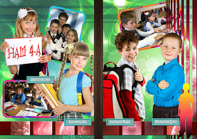 Фотокниги выпускные полиграфические. «БАЗОВАЯ» - фото